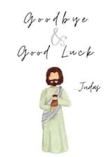 Funny leaving card for a colleague you love. Send them off with this cheeky card created by Frankie Curry