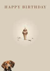 Funny Dog Poo Birthday Card created by Fun Offender