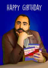 Funny Birthday Card - Chabuddy G - People Just Do Nothing created by Poppy & Mabel