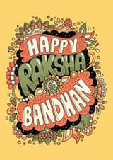 Beautiful Raksha Bandhan Card created by Harkiran Kalsi