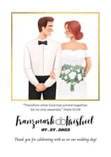 Intimate Civil Wedding Souvenir Tag created by KRISHIEL ANN VILLALON