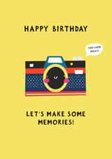 Let's Make Some Memories! created by Jessica Eyre