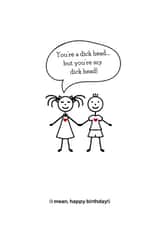 Funny Boyfriend or Husband Birthday Card created by Cheeky Card Co