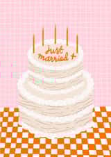 Cute wedding card created by Tillie Rose Studio