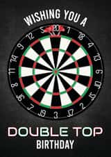 Wishing You A Double Top Birthday created by Toff London