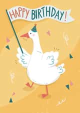 Cute Birthday Card - Duck created by Lisa Parker