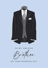 Heartfelt Card For Brother - Wedding Day created by Ink Icons