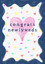 Congratulations NewlyWeds Wedding Card created by Yaz Raja Designs