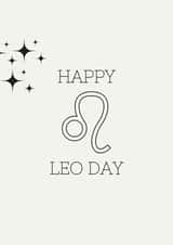 Leo Birthday Card created by Little Niknak's