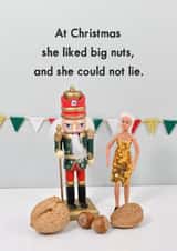 Cheeky Christmas Card - Big Nuts created by Bold & Bright Cards