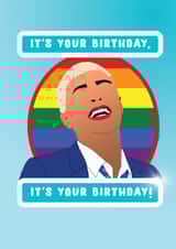 Birthday Card - Musical Theatre, Everybody's Talking About Jamie created by Page to Page Creations