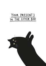 Happy Birthday Human - A Present From the Cat created by Paper Edges