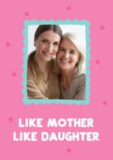 Personalised Photo Card created by Seabird Studio - Photo2023 Mother Daughter Personalised Photo Card 42668