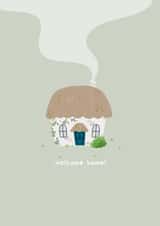 Cute Welcome Home Card created by Grandma Keiko