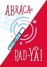 Funny Card for Partner, New Dad - Magic Wand - Abraca-DAD-ya! created by Mum Rain or Shine