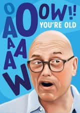 Funny Birthday Card - Greg Wallace - Masterchef created by @thats.canny