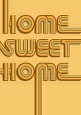 Home Sweet Home- Retro New Home Card created by Jen James