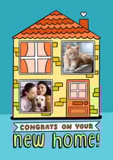 Personalised New Home Photo Card created by Josie Gledhill - congrats house New Home Personalised Photo Card 22124