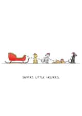 Cute and Funny Christmas Card - Dog Sleigh created by RossJDesigns
