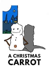 Christmas card - rude - a Christmas Carrot. created by Andrew Reeves
