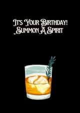 Gothic & Witchy Themed Happy Birthday Card created by Gothica 