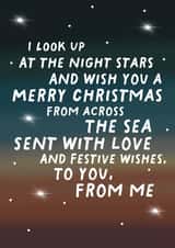 Cute Christmas Card - Across the Miles created by Pickled Prints