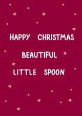 Christmas Card For Girlfriend - For Wife - Little Spoon - Heartfelt created by HCD Illustration