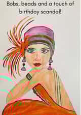 Cute birthday card for a friend created by Julia Herd