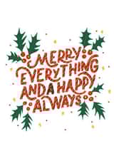 Cute twist on merry christmas created by Sammie Webster