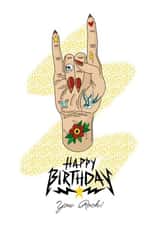 For your rocking friends on their birthday created by Sammie Webster