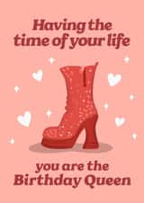 Cute Birthday Card - Abba - Dancing Queen created by Running with Scissors