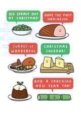 Funny Christmas Card - Big Sprout Out At Christmas! created by mungo and shoddy