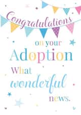 Traditional Congratulations Card - Adoption created by IC&G