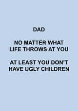 Dad Funny Birthday Card created by Roxy Doodles