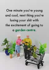 Funny Birthday Card - Garden Centre created by Bold & Bright Cards