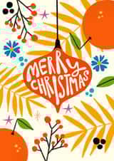 Cute Christmas Card - Hand Illustrated Bold created by AbiGoLucky