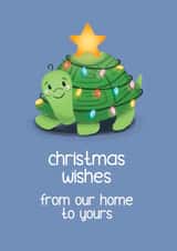 Cute Christmas Card - Our House to Yours created by Bev O'Connor || @oconnordesign
