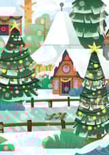 Cute greeting card for the other person - Warm greetings for Christmas time created by Rossella Trionfetti