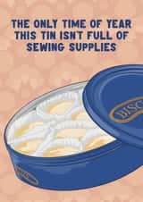 Funny Christmas Card - Biscuit Tin created by ttrappartt