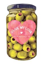 Cute Anniversary Card - Olive My Love - Valentine's Card created by Eve M