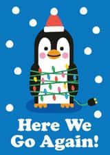 Here We Go Again - Cute Christmas Card created by Studio Boketto