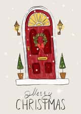 Christmas Door created by Iuly Burdin