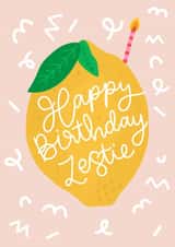 Pretty Birthday Card - Friend - Zestie created by Pearl Studio