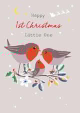 Pretty Christmas Card - Baby's First created by SABIVO Design by Sabina
