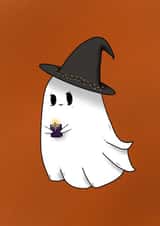 Cute ghost card created by Critical Creations
