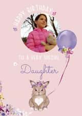 Personalised Birthday Photo Card created by IC&G - Photo2023 Daughter Birthday Personalised Photo Card 22171