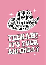 Yeehaw Its Your Birthday Card created by Moonshine Prints