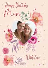 Personalised Birthday Photo Card created by IC&G - Photo2023 Mum Birthday Personalised Photo Card 22177