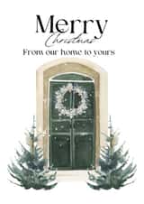From our home to yours - Christmas card created by Natasha Page
