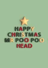 Christmas Card From The Kids | From Children | Funny created by Pottsy Prints